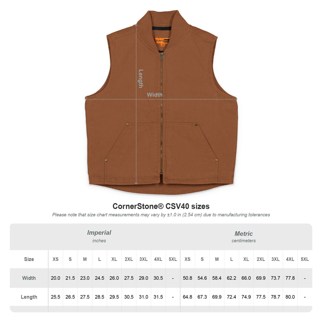 MohonDuck Cloth Work Vest (Embroidered)