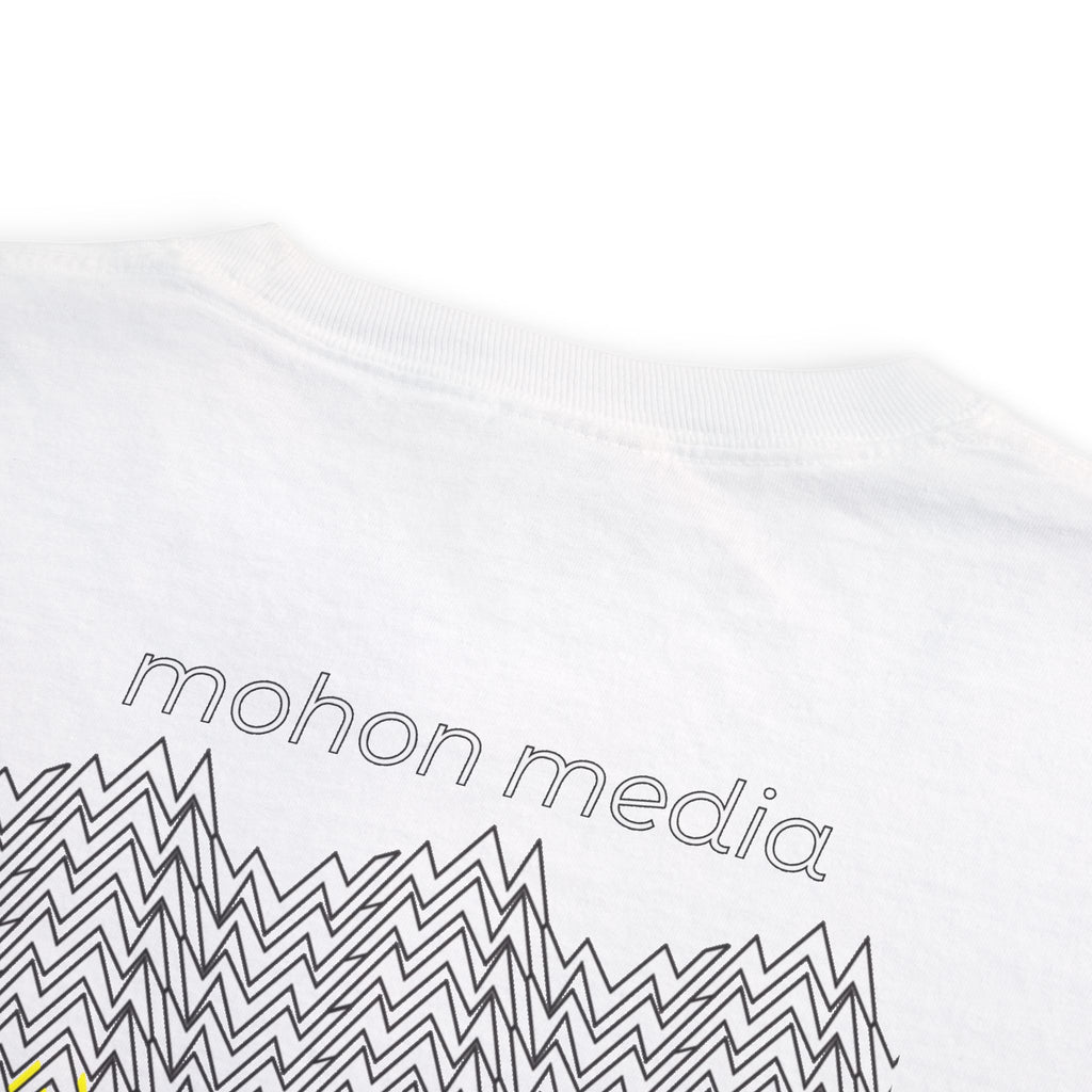 Graphic Pocket T-Shirt — Mohon Media Chevron Back Print