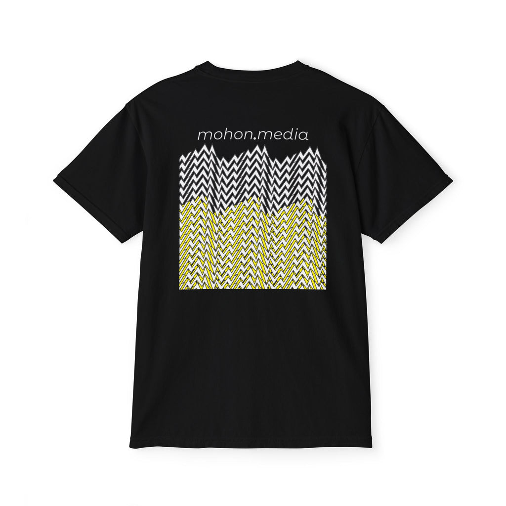 Graphic Pocket T-Shirt — Mohon Media Chevron Back Print