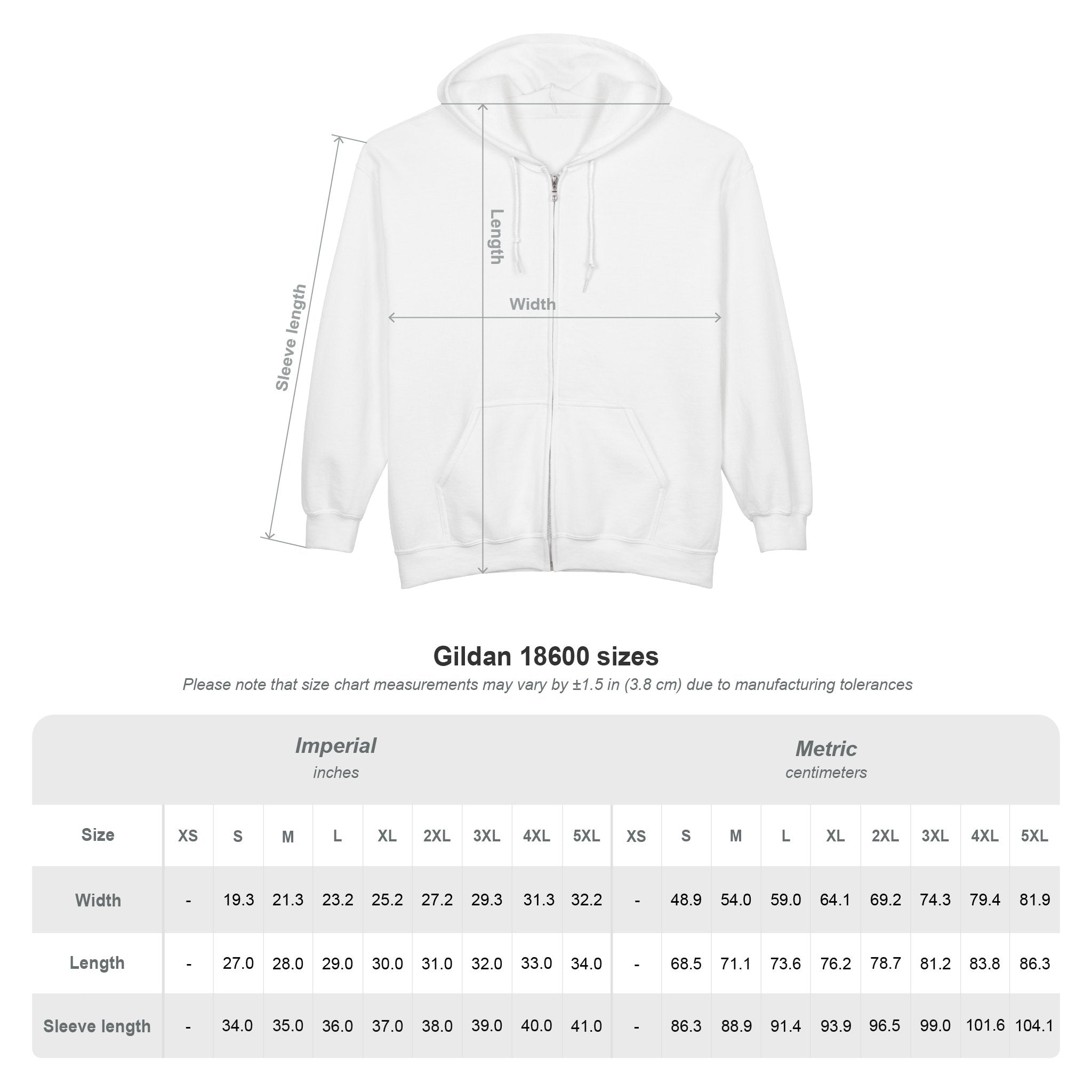 Mohon Full Zip Hooded Sweatshirt